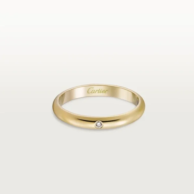 Alliance 1895 – Or jaune, diamant – Cartier Alliance 1895 – Or jaune, diamant – Cartier