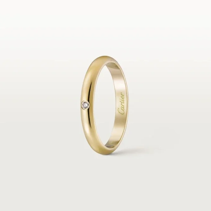 Alliance 1895 – Or jaune, diamant – Cartier Alliance 1895 – Or jaune, diamant – Cartier
