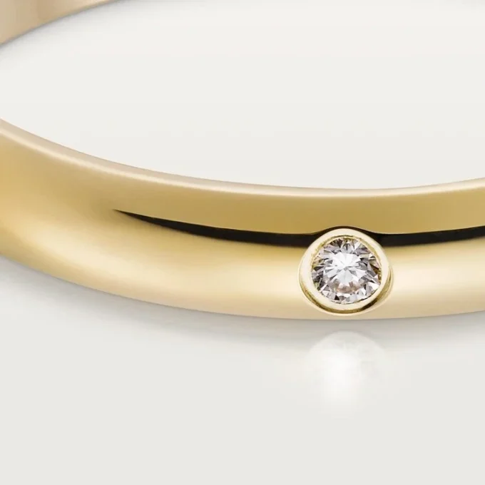 Alliance 1895 – Or jaune, diamant – Cartier Alliance 1895 – Or jaune, diamant – Cartier
