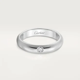 Alliance 1895 – Platine, diamant – Cartier