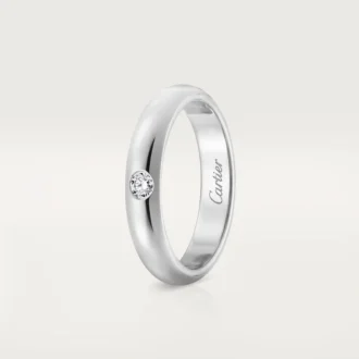 Alliance 1895 – Platine, diamant – Cartier