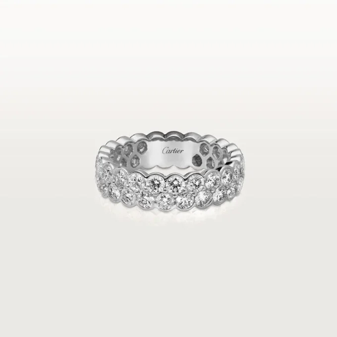 Alliance Broderie de Cartier – Or blanc, diamants – Cartier