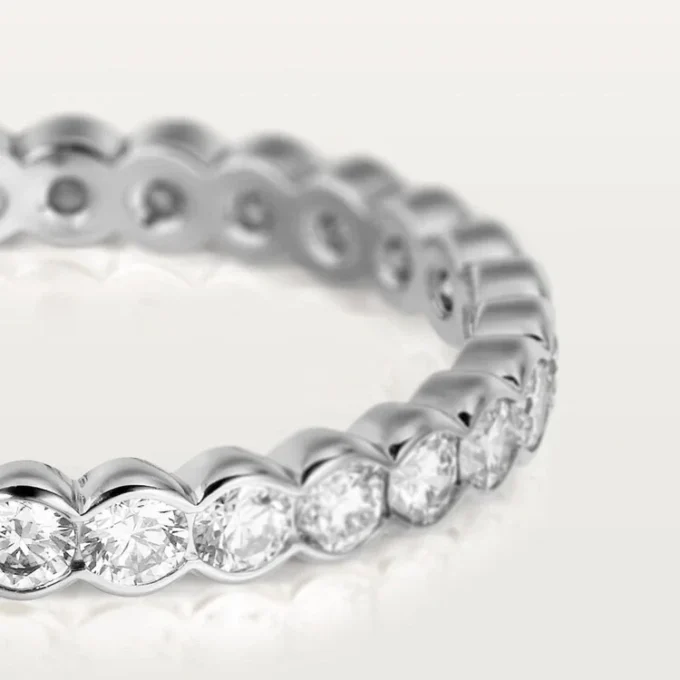 Alliance Broderie de Cartier – Or blanc, diamants – Cartier