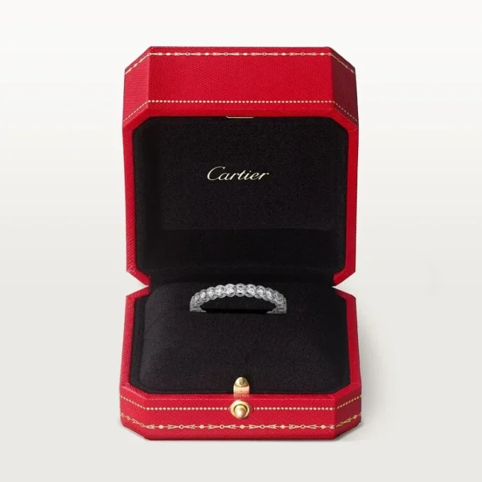 Alliance Broderie de Cartier – Or blanc, diamants – Cartier