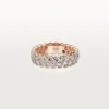 Alliance Broderie de Cartier – Or rose, diamants – Cartier