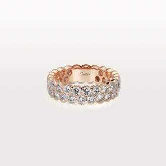 Alliance Broderie de Cartier – Or rose, diamants – Cartier