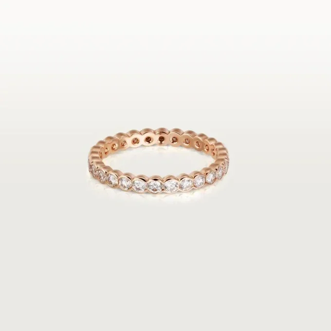 Alliance Broderie de Cartier – Or rose, diamants – Cartier