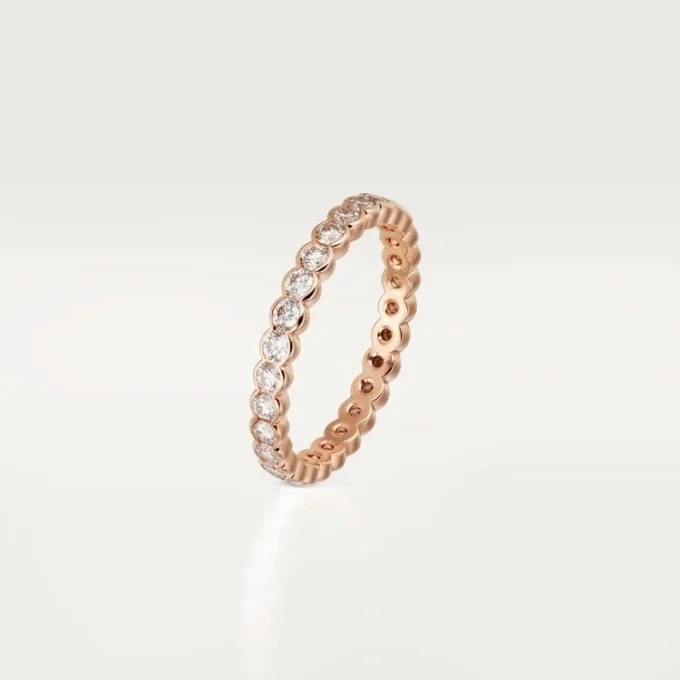 Alliance Broderie de Cartier – Or rose, diamants – Cartier