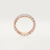 Alliance Broderie de Cartier – Or rose, diamants – Cartier