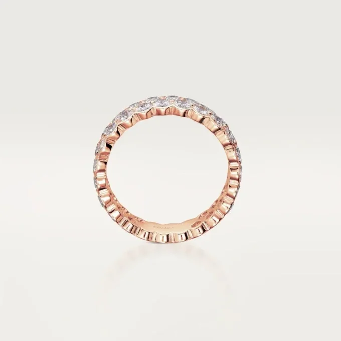 Alliance Broderie de Cartier – Or rose, diamants – Cartier