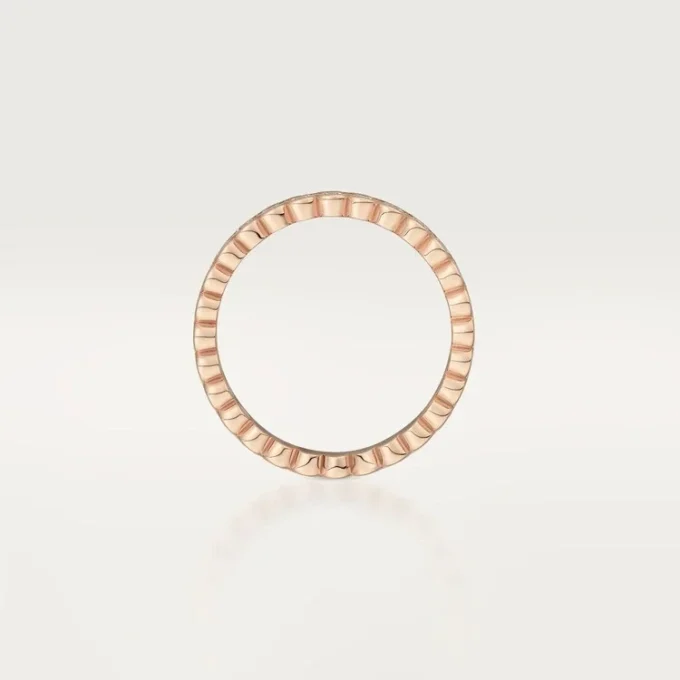 Alliance Broderie de Cartier – Or rose, diamants – Cartier