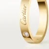 Alliance C De Cartier, largeur 3 mm, 1 diamant