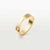 Alliance C De Cartier, largeur 4 mm, 1 diamant