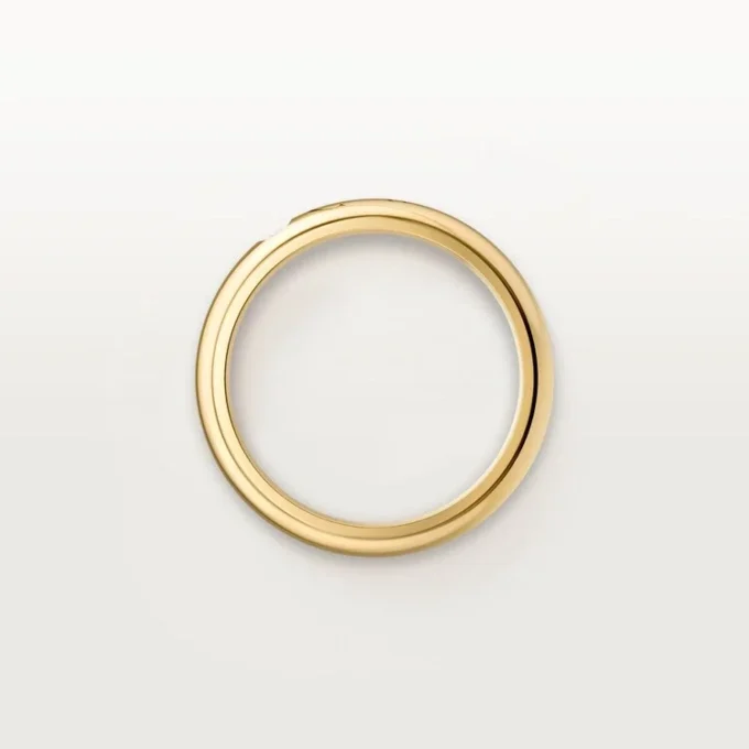 Alliance C De Cartier, largeur 4 mm, 1 diamant