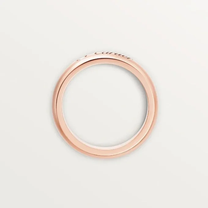 Alliance C De Cartier, largeur 4 mm, 1 diamant