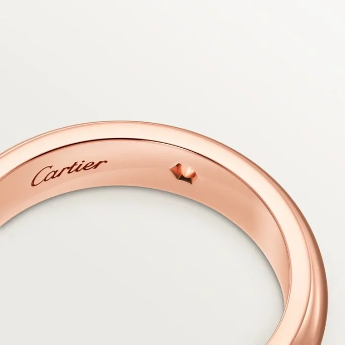 Alliance C De Cartier, largeur 4 mm, 1 diamant