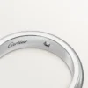 Alliance C de Cartier, largeur 4 mm, 1 diamant