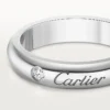 Alliance C de Cartier, largeur 4 mm, 1 diamant