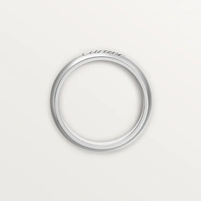 Alliance C de Cartier, largeur 4 mm