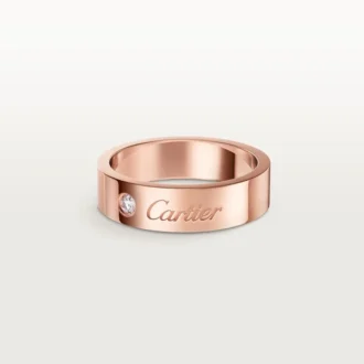 Alliance C De Cartier, largeur 5 mm, 1 diamant