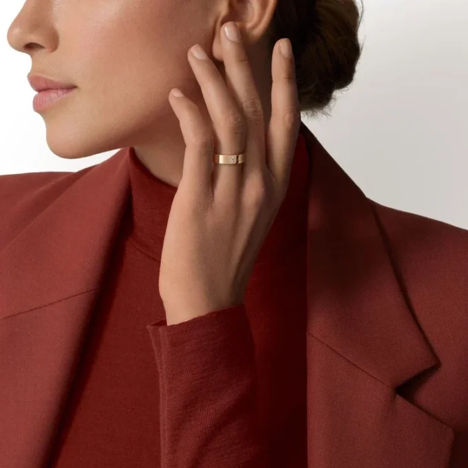 Alliance C De Cartier, largeur 5 mm, 1 diamant