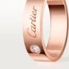 Alliance C De Cartier, largeur 5 mm, 1 diamant