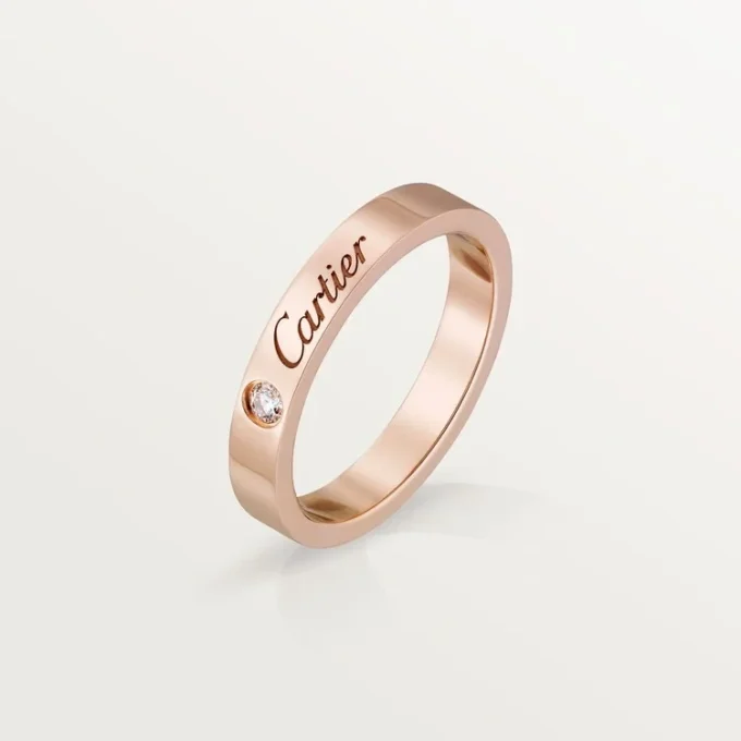 Alliance C De Cartier – Or rose, diamant – Cartier