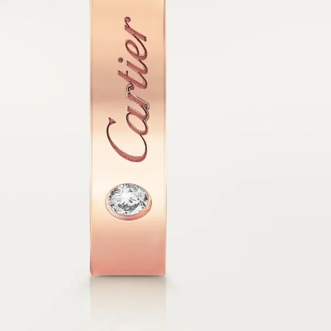 Alliance C De Cartier – Or rose, diamant – Cartier