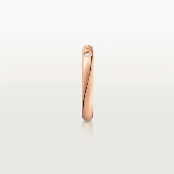 Alliance C De Cartier – Or rose, diamant – Cartier