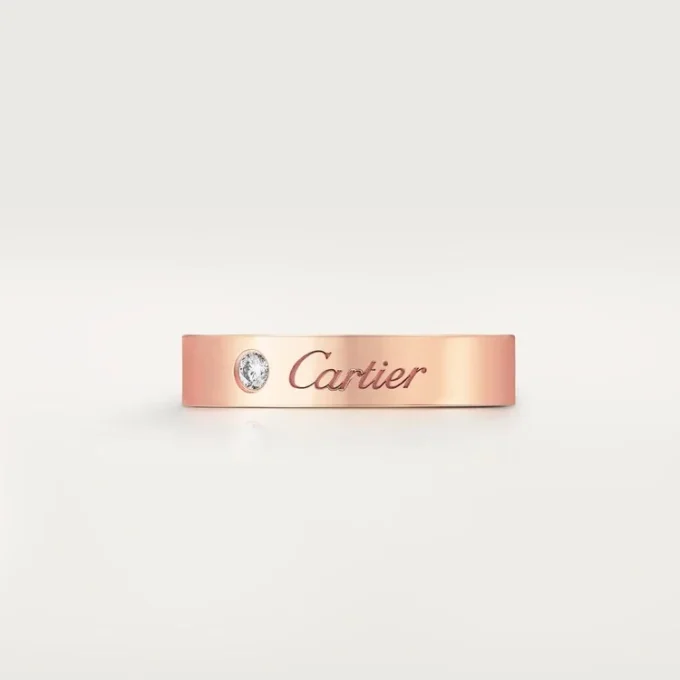 Alliance C De Cartier – Or rose, diamant – Cartier