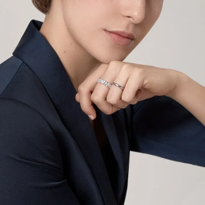 Alliance C De Cartier – Platine – Cartier