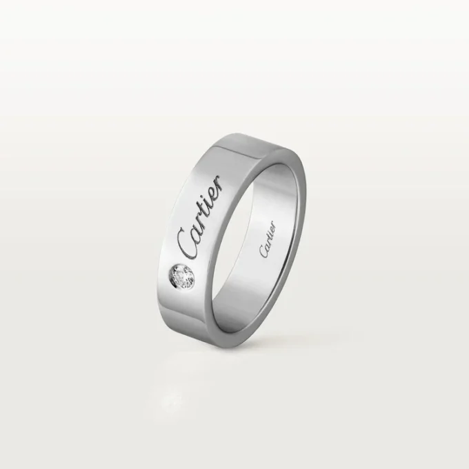 Alliance C de Cartier – Platine, diamant – Cartier