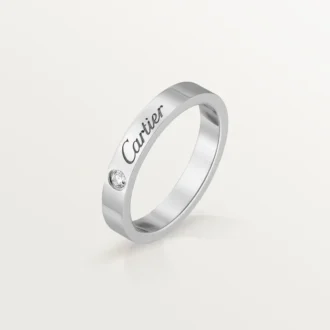 Alliance C de Cartier – Platine, diamant – Cartier