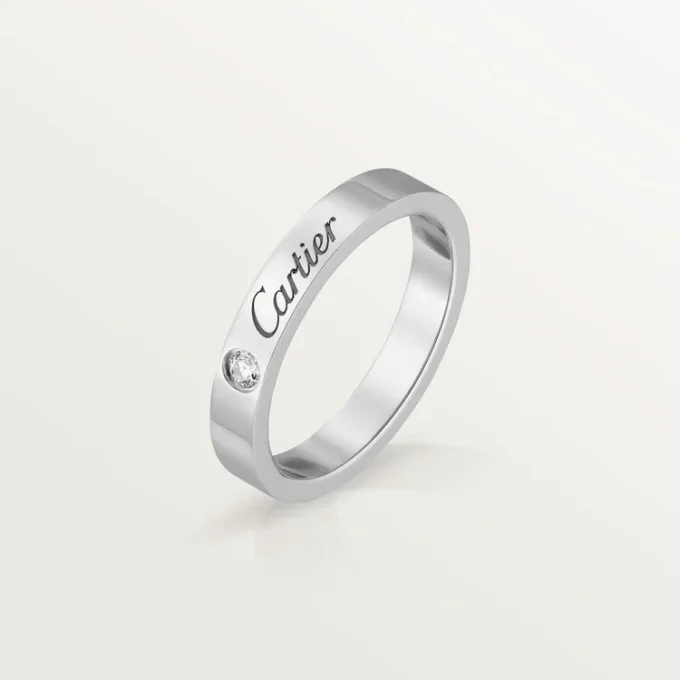 Alliance C de Cartier – Platine, diamant – Cartier