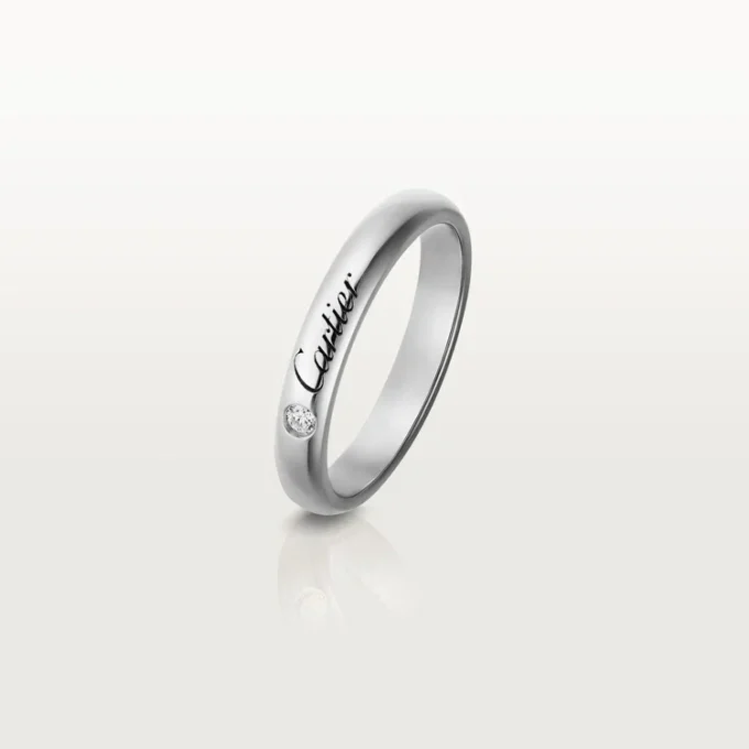 Alliance C de Cartier – Platine, diamant – Cartier