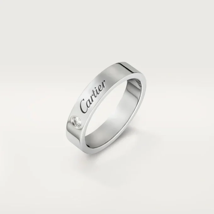 Alliance C de Cartier – Platine, diamant – Cartier