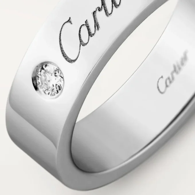 Alliance C de Cartier – Platine, diamant – Cartier