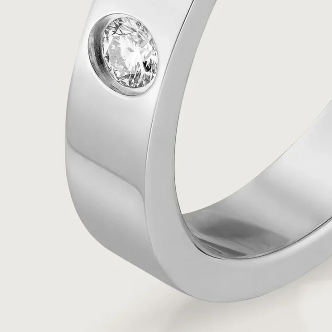Alliance C de Cartier – Platine, diamant – Cartier