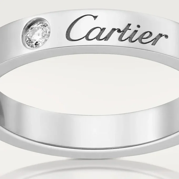 Alliance C de Cartier – Platine, diamant – Cartier
