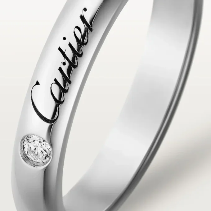Alliance C de Cartier – Platine, diamant – Cartier