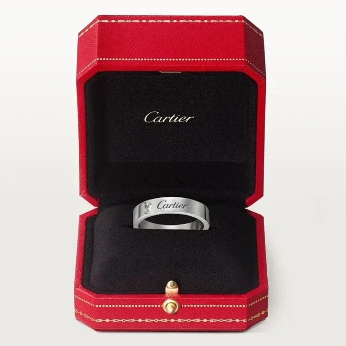 Alliance C de Cartier – Platine, diamant – Cartier