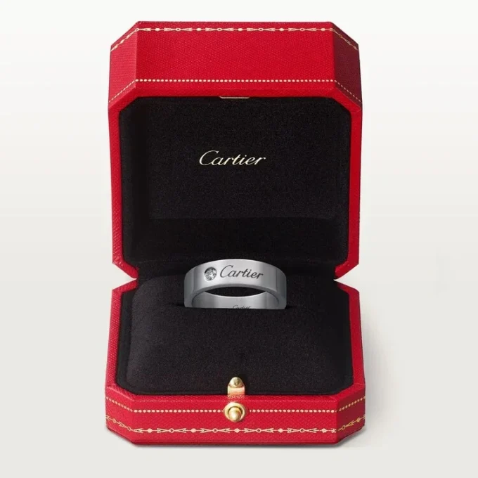 Alliance C de Cartier – Platine, diamant – Cartier