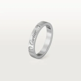 Alliance C de Cartier – Platine, diamants – Cartier