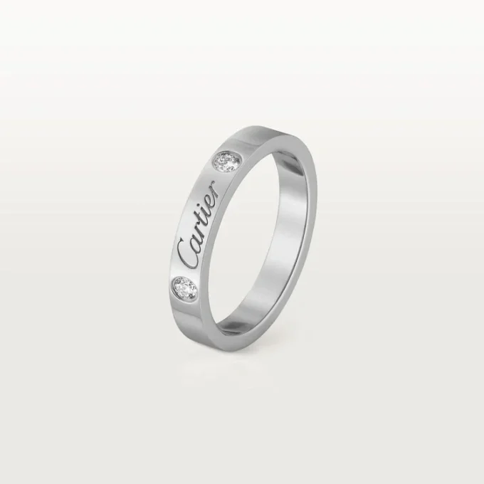 Alliance C de Cartier – Platine, diamants – Cartier