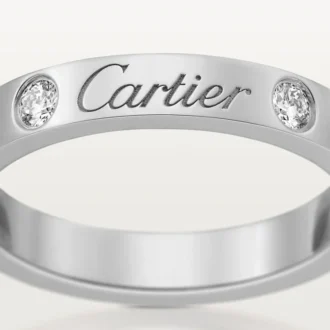 Alliance C de Cartier – Platine, diamants – Cartier