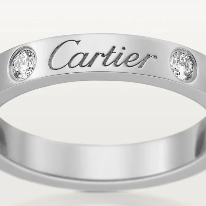 Alliance C de Cartier – Platine, diamants – Cartier
