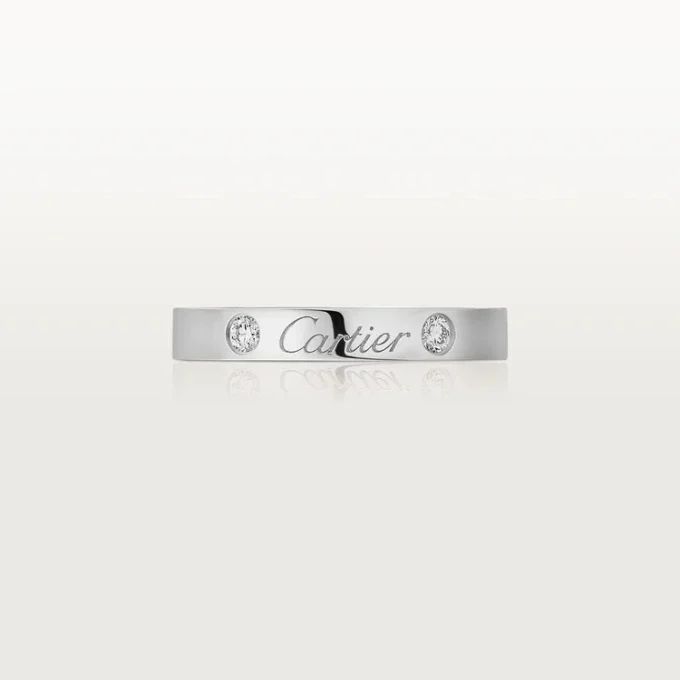 Alliance C de Cartier – Platine, diamants – Cartier