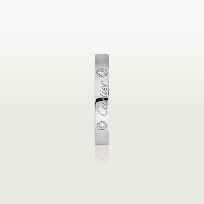 Alliance C de Cartier – Platine, diamants – Cartier