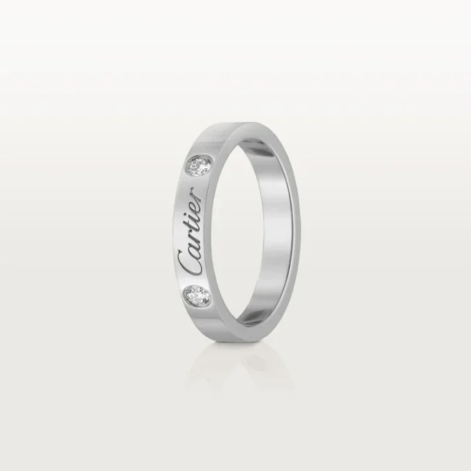 Alliance C de Cartier – Platine, diamants – Cartier