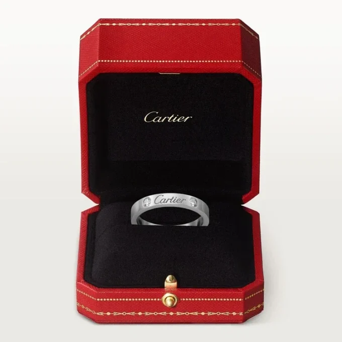 Alliance C de Cartier – Platine, diamants – Cartier